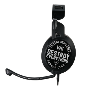Violent Gentlemen Destroy Everything Elite Speaker Plates - Black