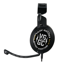 Load image into Gallery viewer, Violent Gentlemen VG/GC Logo Elite Speaker Plates - Black
