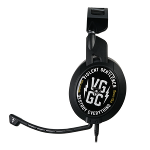 Violent Gentlemen VG/GC Logo Elite Speaker Plates - Black